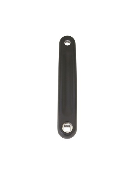 Alloy Left Crank Arm 175mm Horizontal Square Design Black.